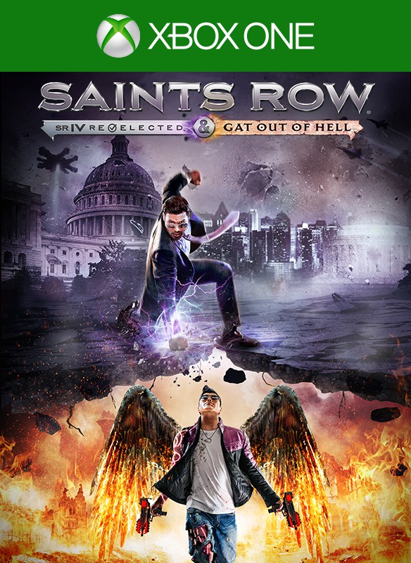 Saints Row IV - Re-elected & Gat Out of Hell boxshot