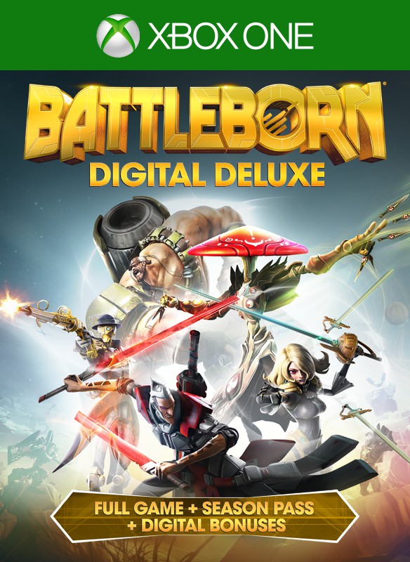 Battleborn Digital Deluxe boxshot