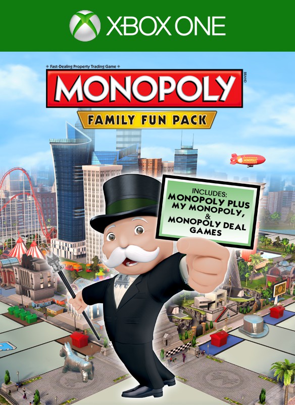 MONOPOLY FAMILY FUN PACK boxshot